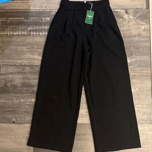 HALARA Black Wide Leg Trousers